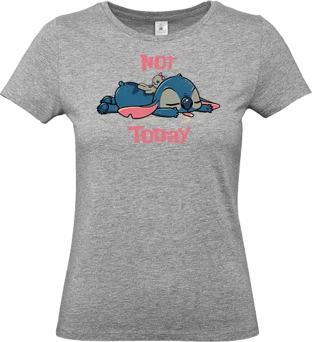 Not Today Alien - not today, lilo and stitch, science fiction comedy, scrump, cute, Experiment 626, Hawaii - Standard T-Shirt (Frauen)