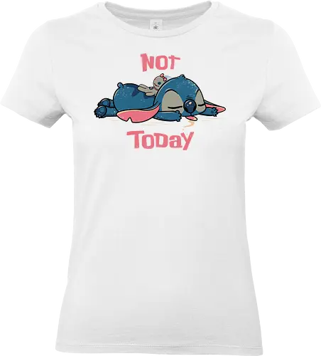 Not Today Alien - not today, lilo and stitch, science fiction comedy, scrump, cute, Experiment 626, Hawaii - Standard T-Shirt (Frauen)