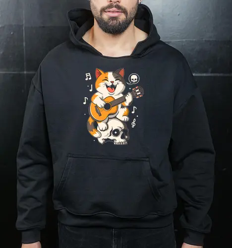 Rock ‘n’ Skull Cat