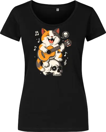 Rock ‘n’ Skull Cat