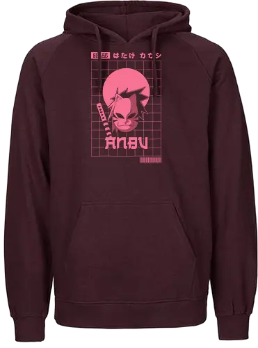 Anbu - shinobi, itachi, sasuke, uchiha, akatsuki, anbu, ninja, anime, japanese, kitsune mask, kakashi - Fairtrade Hoodie