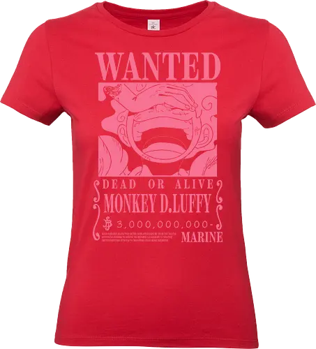 Nika Wanted - luffy anime, nika, gear 5, one piece anime, manga, anime, luffy wanted, yonko, haki, japanese, pirate, straw hats - Standard T-Shirt (Frauen)