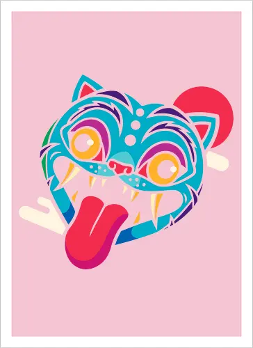 Cosmic cat Spirit Design