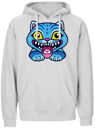 clumsy cat - anime, cat, kpop, animal, japanese, manga, cute - Fairtrade Hoodie