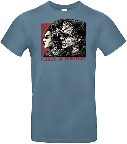 Believe in Monsters - Horror, Halloween, creatures, monsters, monster, movie, film, classic horror - Standard T-Shirt