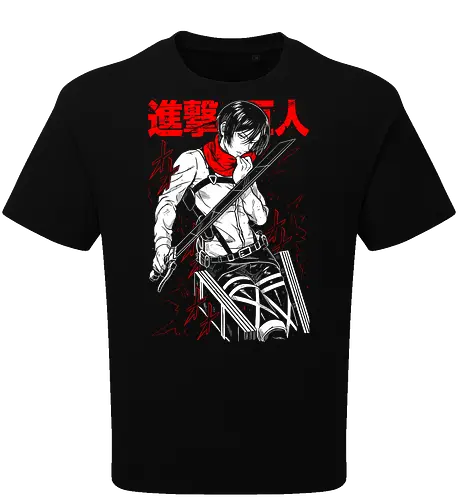 Mikasa Ackerman on Titan - Attack