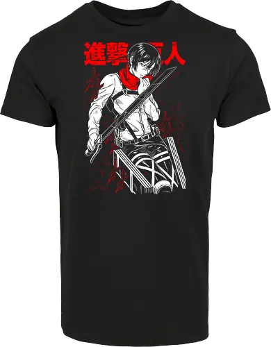 Mikasa Ackerman on Titan - Attack