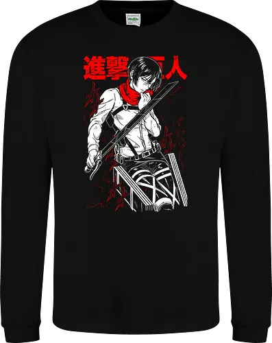 Mikasa Ackerman on Titan - Attack
