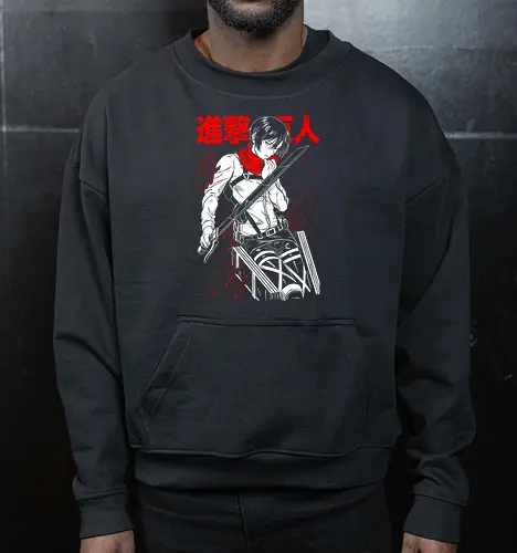 Mikasa Ackerman on Titan - Attack