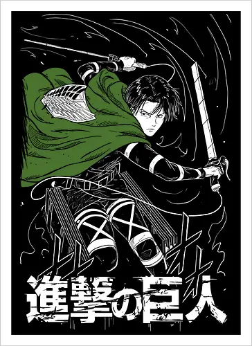 Levi Ackerman on Titan - Attack