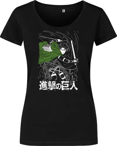 Levi Ackerman on Titan - Attack