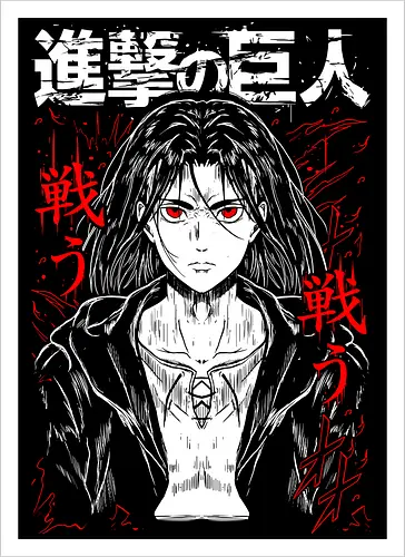 Eren Yeager on Titan - Attack