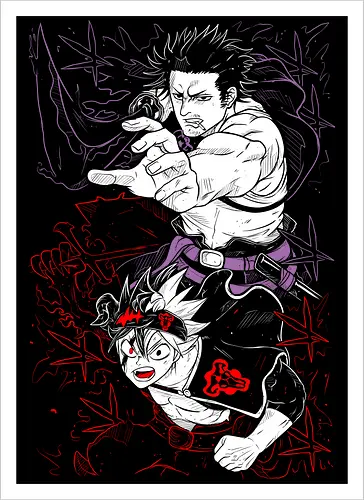 Asta Black And Yami Sukehiro - Clover