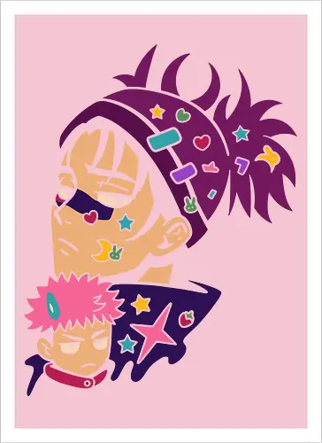 Kawaii Satoru and Sukuna