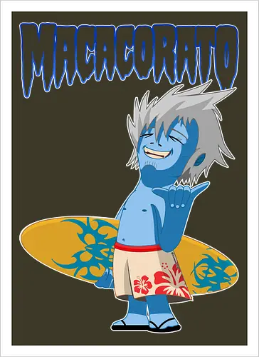 MACACORATO - Surfer Vampire - Lowbrow Surf-Vampir