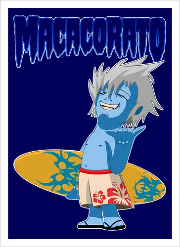 MACACORATO - Surfer Vampire - Lowbrow Surf-Vampir