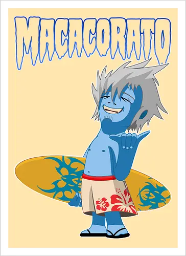 MACACORATO - Surfer Vampire - Lowbrow Surf-Vampir