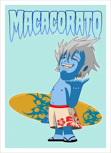 MACACORATO - Surfer Vampire - Lowbrow Surf-Vampir