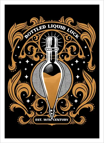 Luck Potion Art Nouveau