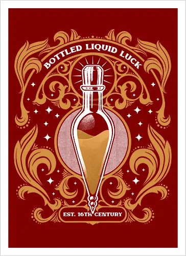 Luck Potion Art Nouveau