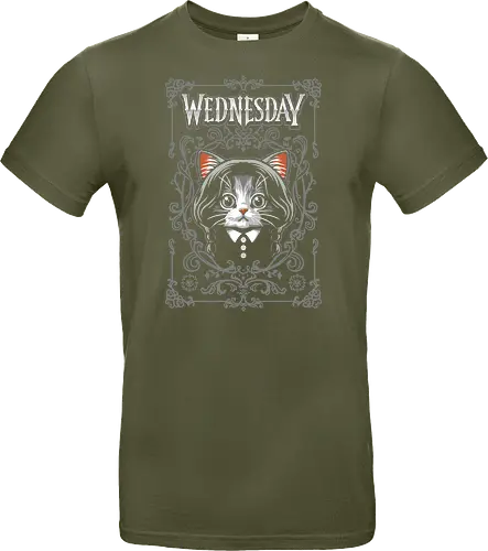 Wednesday Goth Cat
