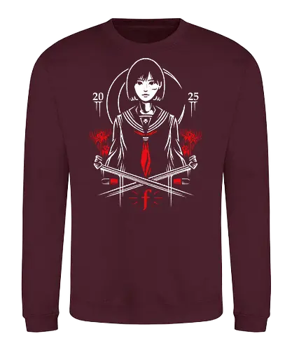 High School Student - silent hill ƒ, hinako shimizu, sakuko igarashi, shu iwai, rinko nishida, kashimashi, Horror, silent hill 2, japan, japanese video game, survival horror game, monster, video games, gaming - Sweatshirt