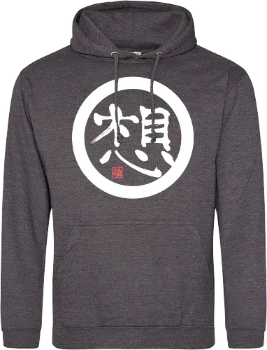 thoughts white round