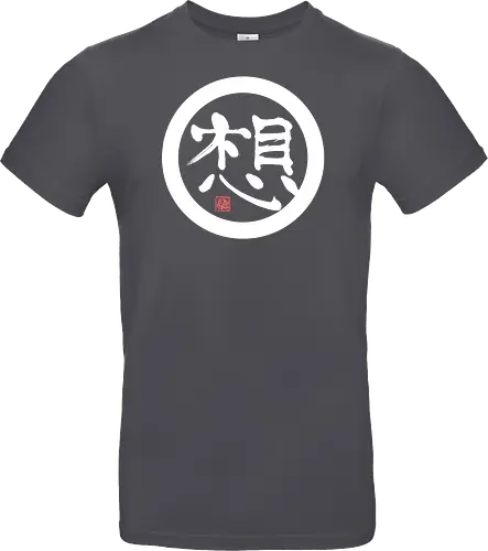 thoughts white round