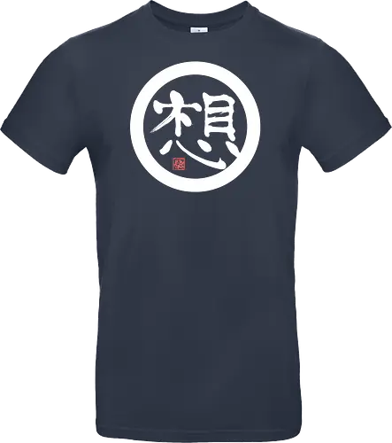 thoughts white round