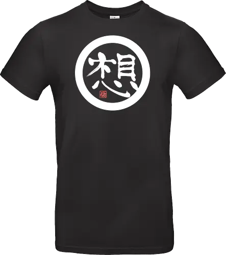 thoughts white round