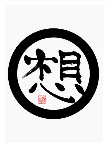 thoughts dark kanji