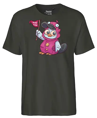 Heinzcon 2025 - heinz, heinzcon, eule, orkenspaltertv - Fairtrade T-Shirt