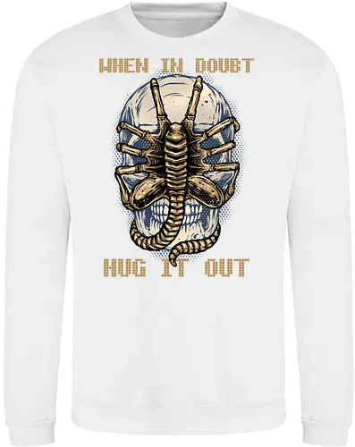 When in doubt hug it out