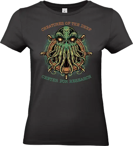 Creatures of the Deep - Novel, book, creature, fictional, fiction, character, cosmic, creatures - Standard T-Shirt (Frauen)