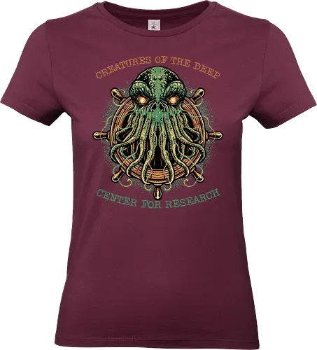 Creatures of the Deep - Novel, book, creature, fictional, fiction, character, cosmic, creatures - Standard T-Shirt (Frauen)