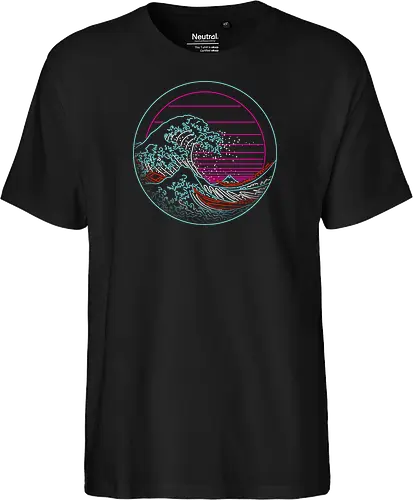 Great Neon Wave Circle