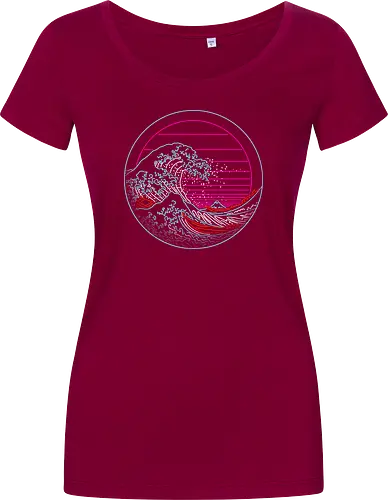 Great Neon Wave Circle