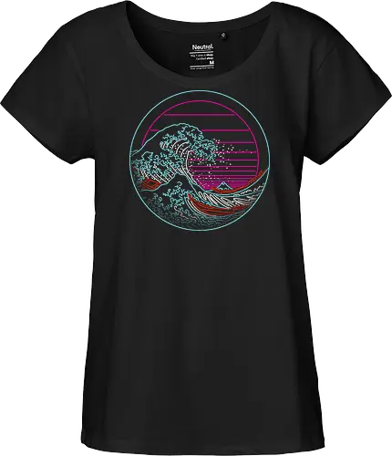 Great Neon Wave Circle