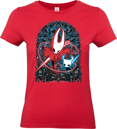 Mosaic Hornet - Bug Knight, knight, hornet, gaming, games, gamer, video games, vintage, japanese, magical, magic, video gaming, silksong, silk song, hollow knight silksong - Standard T-Shirt (Frauen)