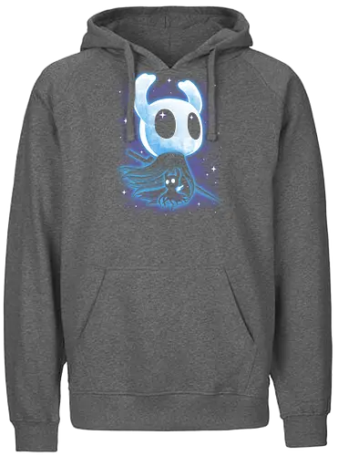 Shadow Knight - knight, hornet, gaming, games, gamer, video games, vintage, japanese, magical, magic, video gaming, silksong, Bug Knight, hollow knight silksong, silk song - Fairtrade Hoodie