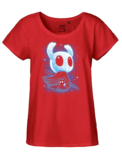 Shadow Knight - knight, hornet, gaming, games, gamer, video games, vintage, japanese, magical, magic, video gaming, silksong, Bug Knight, hollow knight silksong, silk song - Fairtrade Girl Shirt