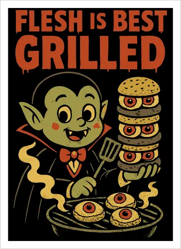 Flesh Is Best Grilled