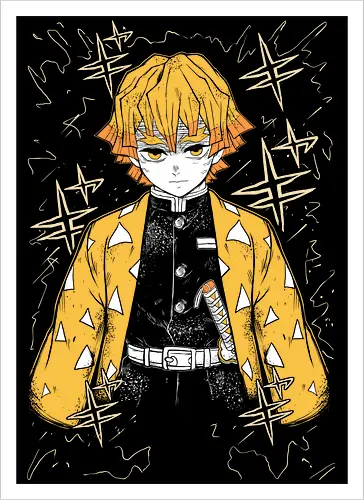 Zenitsu Agatsuma Demon - Slayer