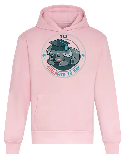 Koalafied to Nap - Koala, qualifiziert, koalafiziert, Nickerchen, Abschlussfeier, süßes Nickerchen, qualified, koalafied, nap, graduation, cute nap, animal pun, graduate, student - Heavyweight Hoodie