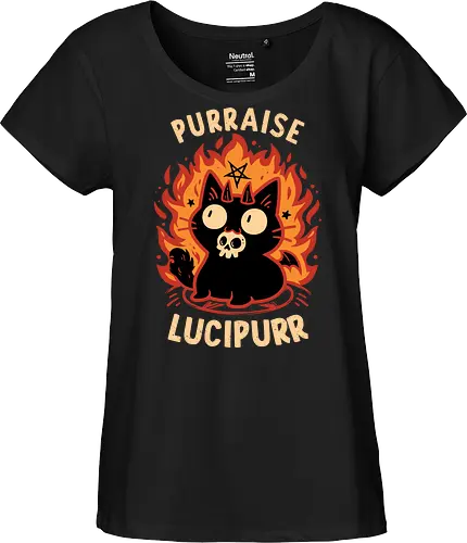 Demon Cat Lucipurr - Funny Gothic Kitten