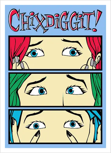 Chixdiggit! - Kanadischer Pop Punk - Exklusive Kunst - Loja MacacoRato