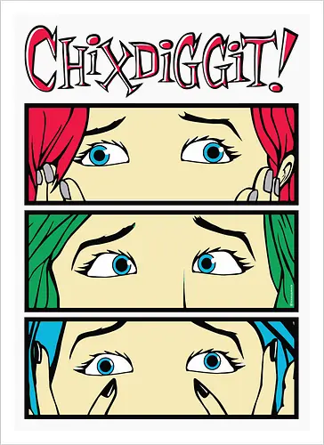 Chixdiggit! - Kanadischer Pop Punk - Exklusive Kunst - Loja MacacoRato
