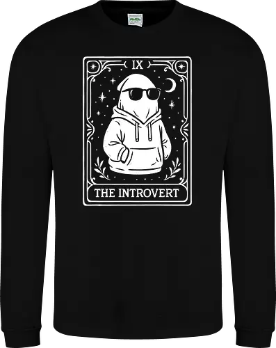 The Introvert Tarot Card