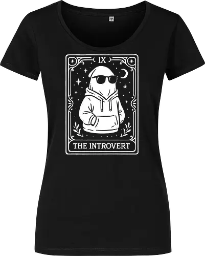 The Introvert Tarot Card
