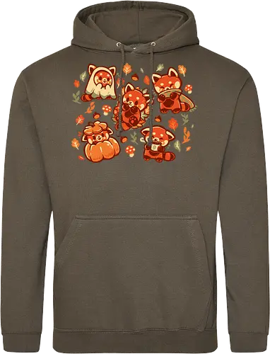 Red Panda Autumn Time